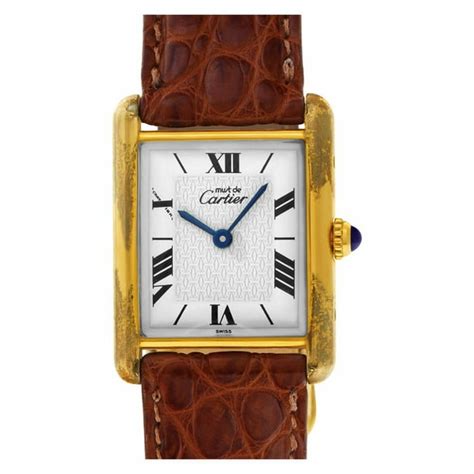 ' ladies cartier watch for sale|ladies pre owned cartier watches.